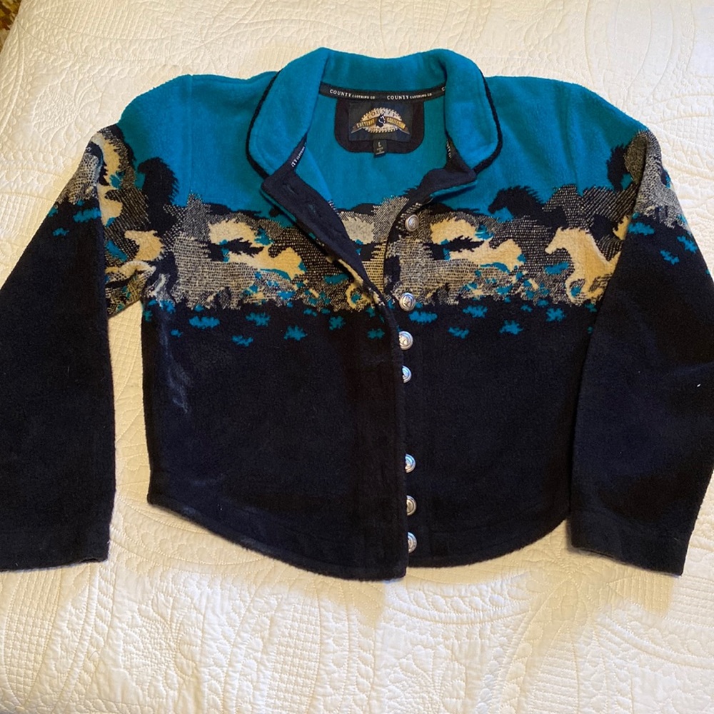 Vintage jacket. County Clothing Co.- Cheyenne Collection. Size large.